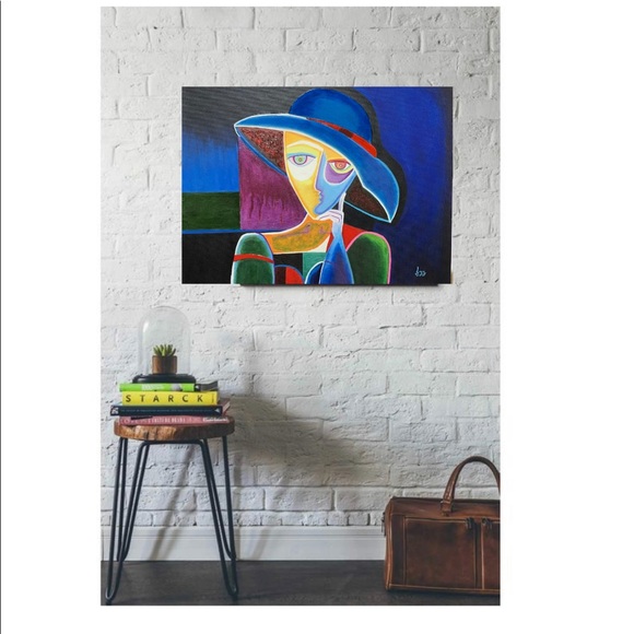 Abstract Original art handmade for home decor - Picture 4 of 4